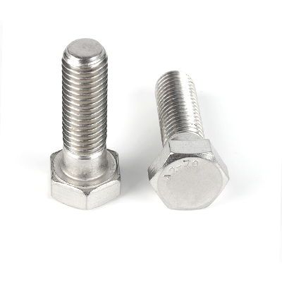 304不銹鋼A2-70外六角半牙螺栓DIN931-1